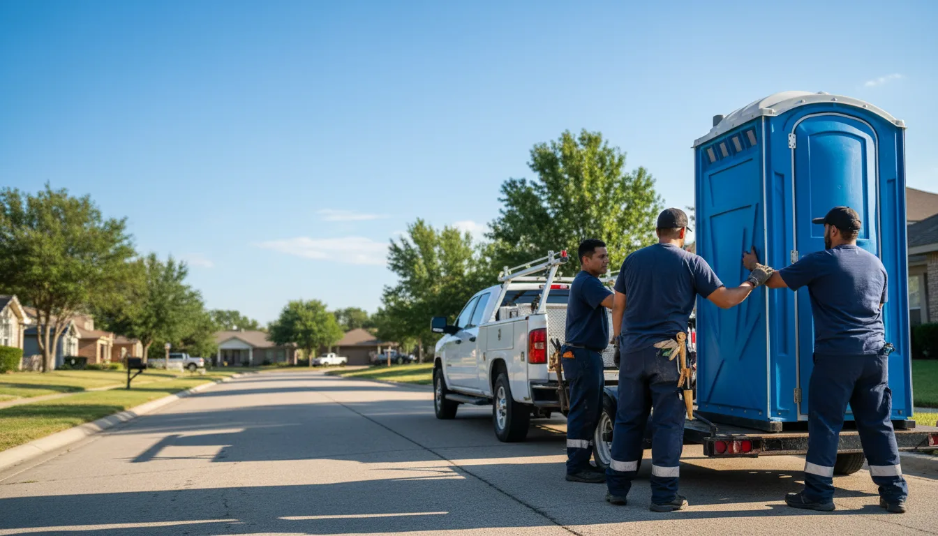 Portable Toilet Rental in Bathgate, ND near me